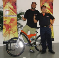 Patrocínio da t-bolt bicycles - Malasia