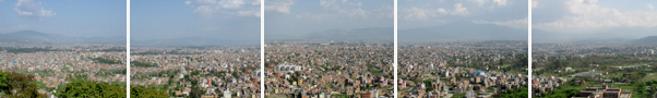 Panorâmica de Katmandu
