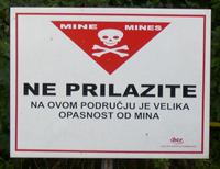 Foto: Minas nas pequenas rotas e florestas